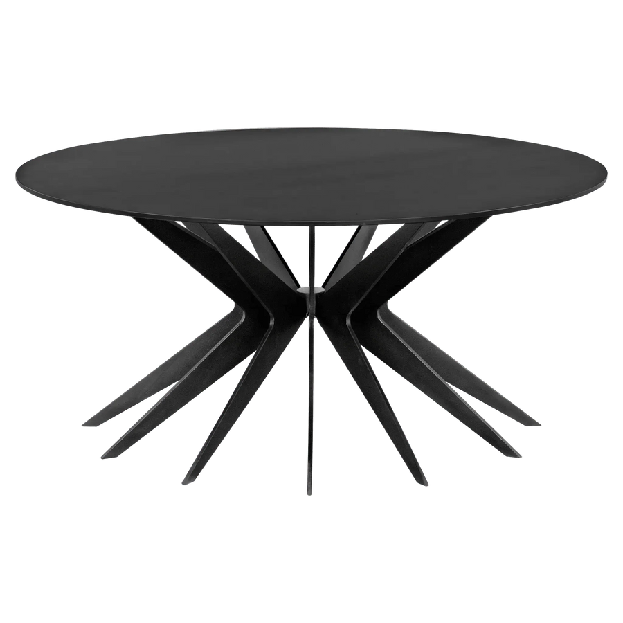 SwayLiving Spider Coffee Table, Black Metal COFFEE TABLES
