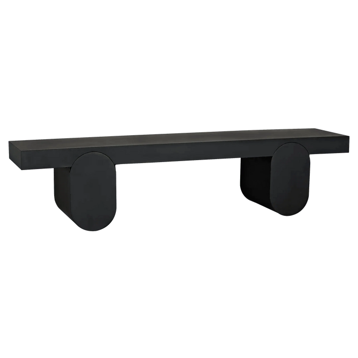 SwayLiving Evora Coffee Table, Black Metal COFFEE TABLES
