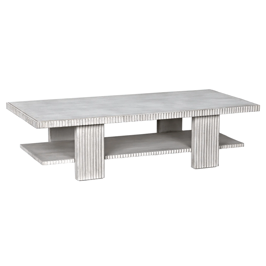 SwayLiving Humphrey Coffee Table, White Wash COFFEE TABLES