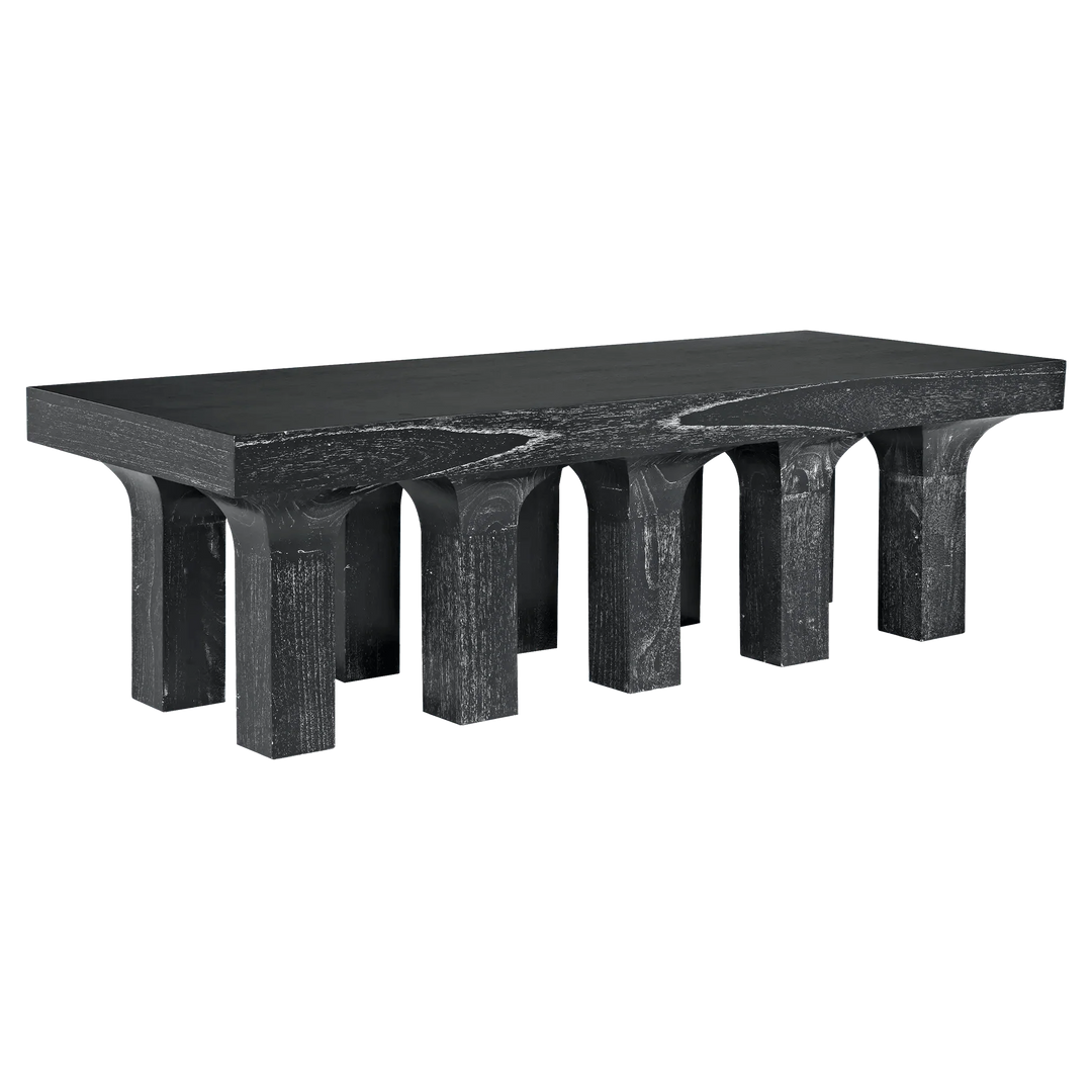 SwayLiving Santos Coffee Table, Cinder Black COFFEE TABLES