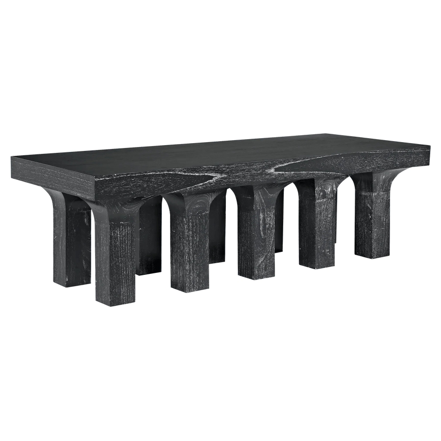 SwayLiving Santos Coffee Table, Cinder Black COFFEE TABLES