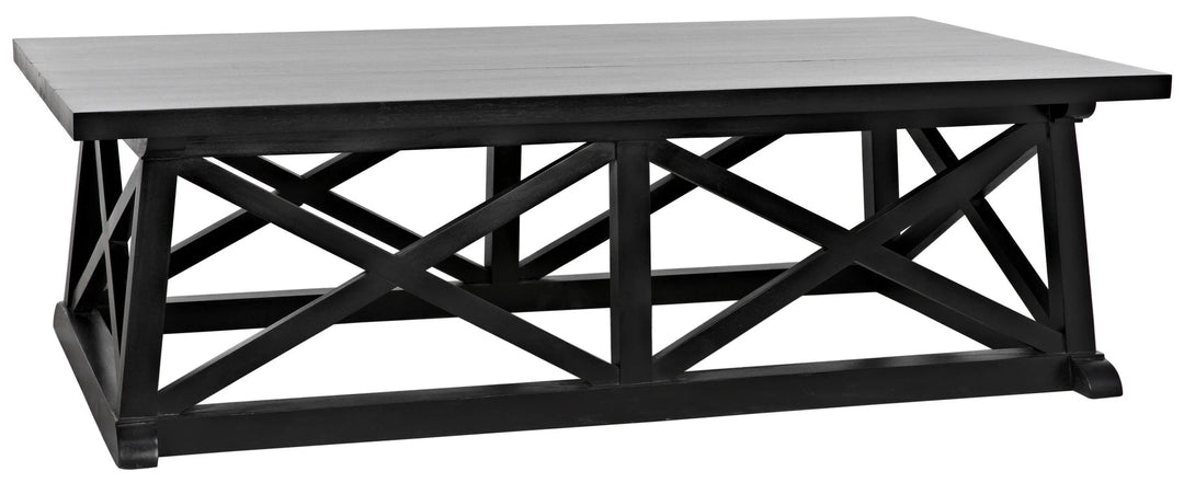 SwayLiving Sutton Coffee Table,Hand Rubbed Black COFFEE TABLES