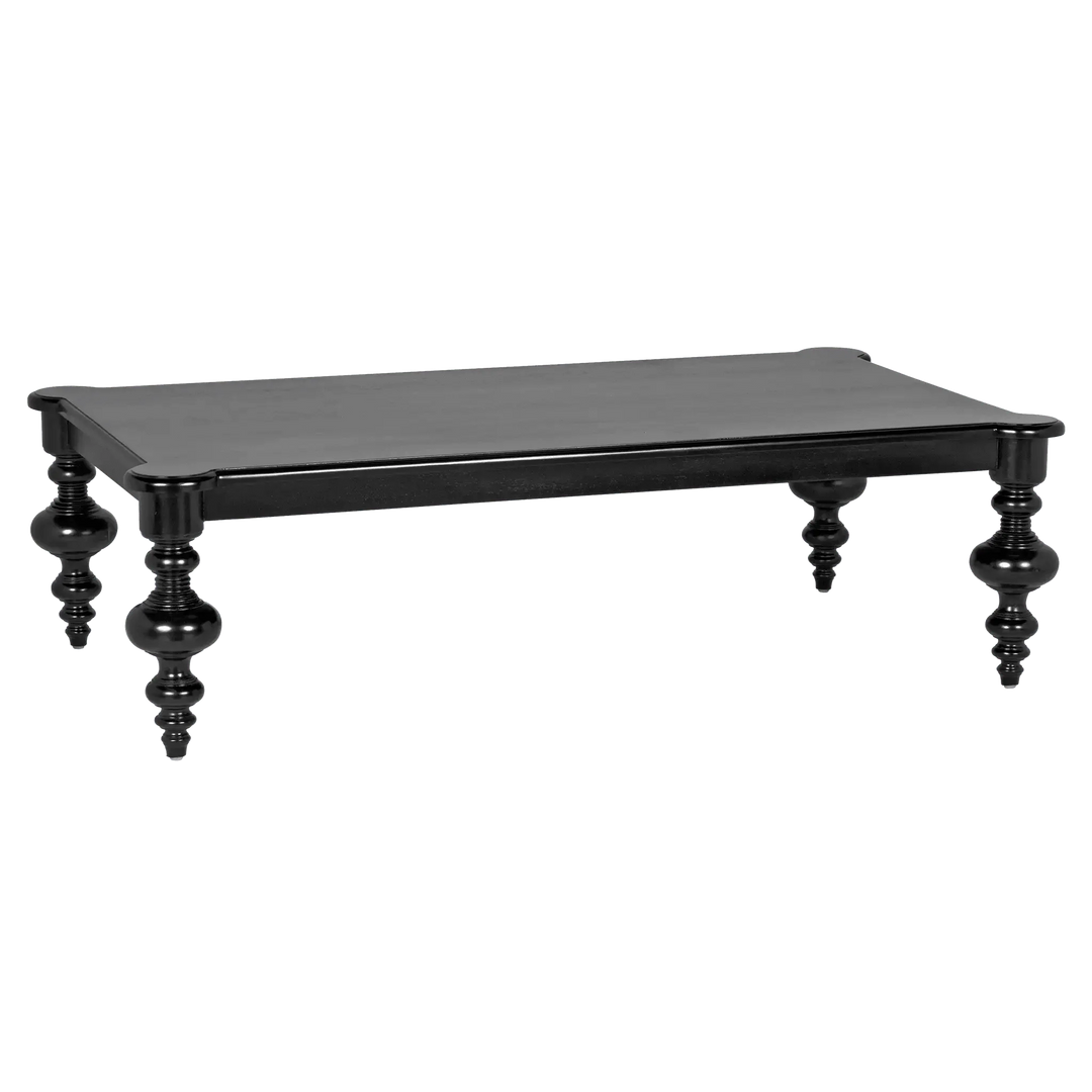 SwayLiving Graff Coffee Table, Hand Rubbed Black COFFEE TABLES