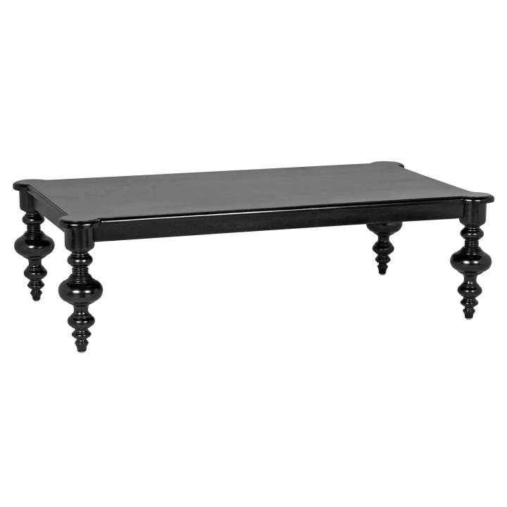 SwayLiving Graff Coffee Table, Hand Rubbed Black COFFEE TABLES