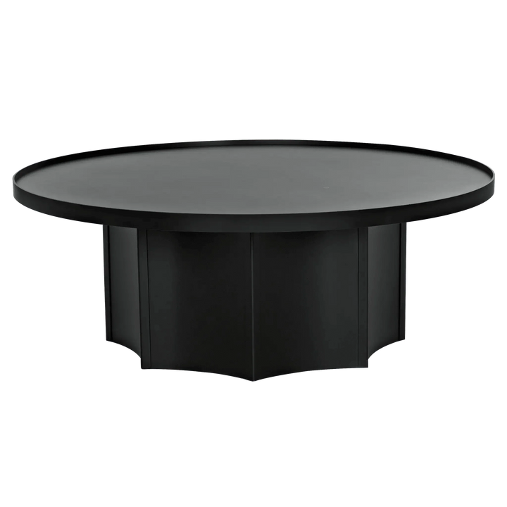 SwayLiving Rome Coffee Table, Black Steel COFFEE TABLES