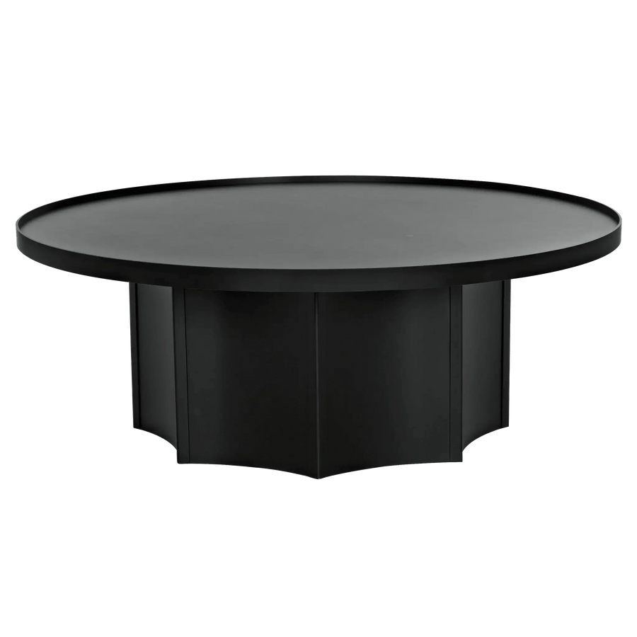 SwayLiving Rome Coffee Table, Black Steel COFFEE TABLES