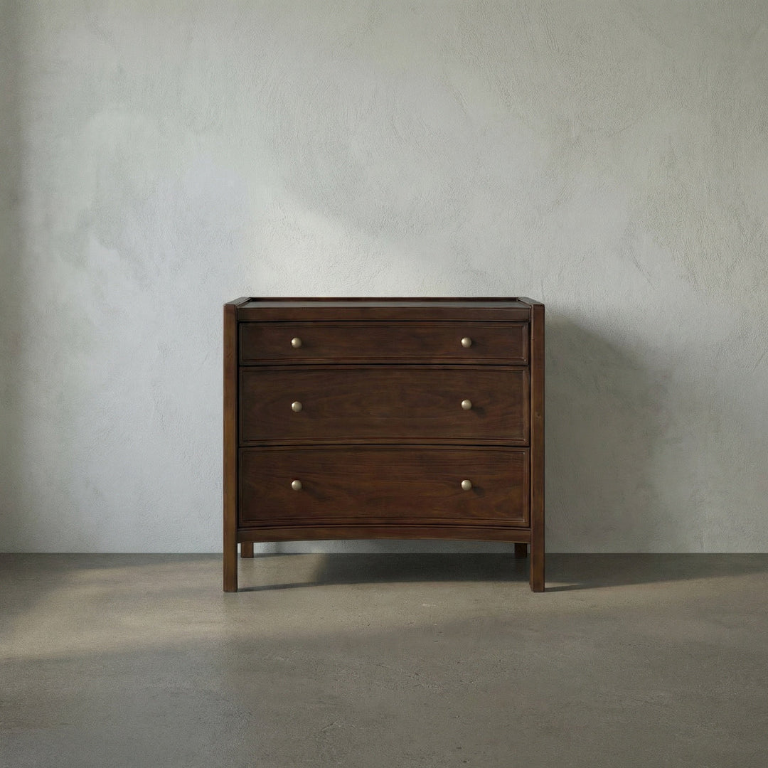 SwayLiving - Hampton Side Table Hand Rubbed Brown - GTAB245HBR