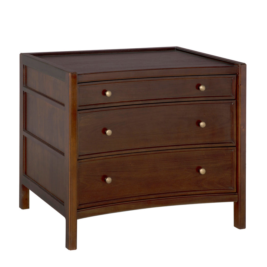 SwayLiving - Hampton Side Table Hand Rubbed Brown - GTAB245HBR