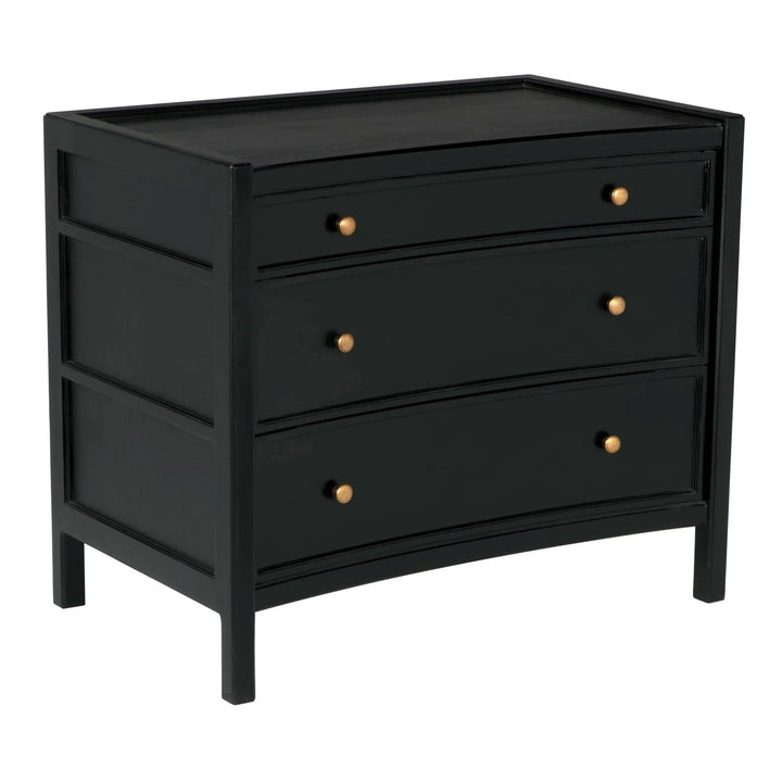 SwayLiving Hampton Side Table, Hand Rubbed Black ACCENT TABLES
