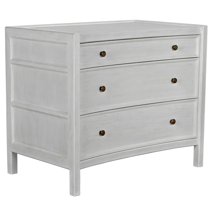 SwayLiving Hampton Side Table,White Wash ACCENT TABLES
