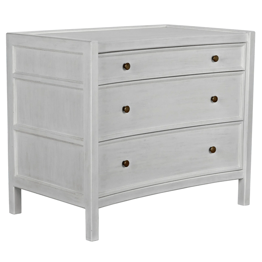 SwayLiving Hampton Side Table,White Wash ACCENT TABLES