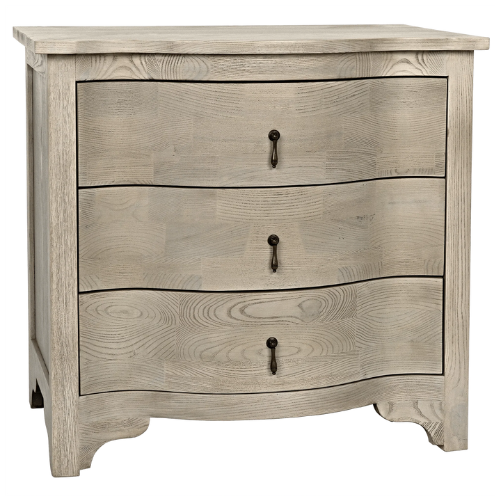 SwayLiving Curved Front Side Table ACCENT TABLES