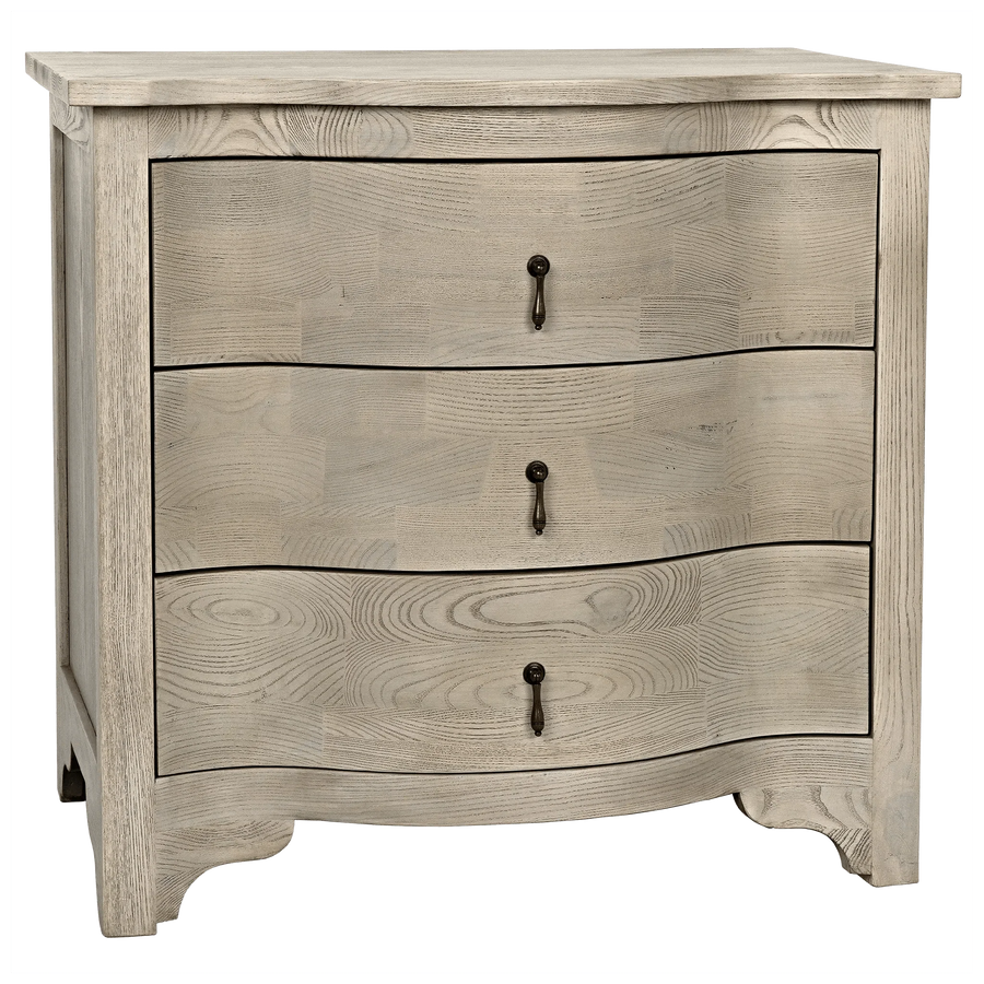 SwayLiving Curved Front Side Table ACCENT TABLES