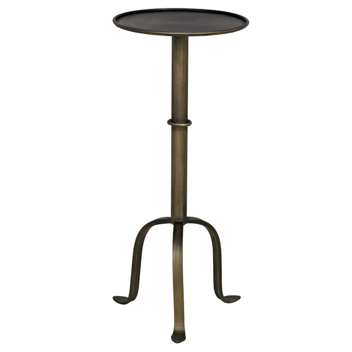 SwayLiving Tini Side Table, Metal with Aged Brass Finish ACCENT TABLES
