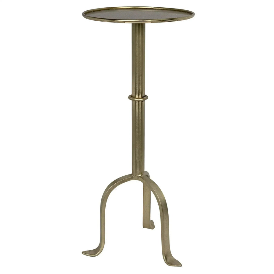 SwayLiving Tini Side Table, Metal with Brass Finish ACCENT TABLES