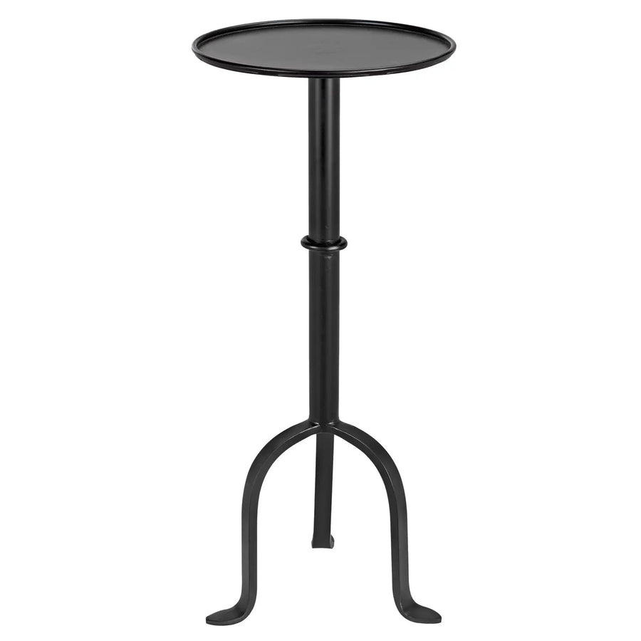 SwayLiving Tini Side Table, Black Steel ACCENT TABLES