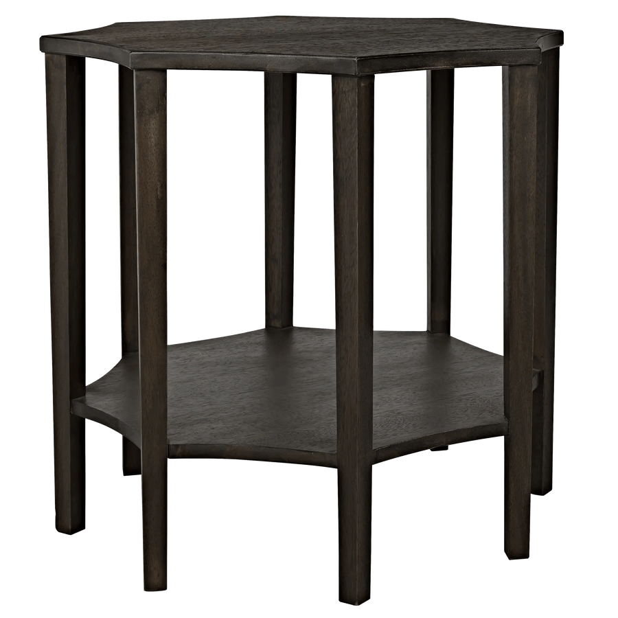 SwayLiving Ariana Side Table, Ebony Walnut ACCENT TABLES