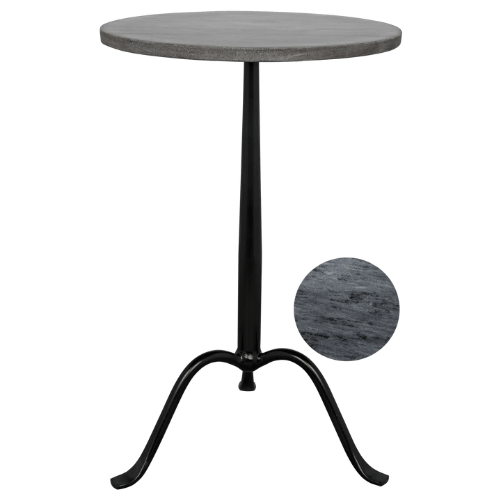 SwayLiving Cosmopolitan Side Table - Matte Black ACCENT TABLES