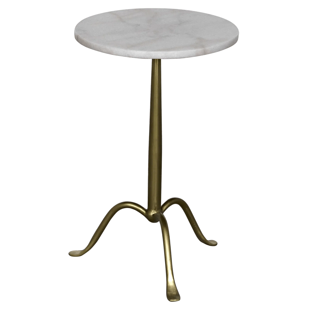 SwayLiving Cosmopolitan Side Table - Antique Brass ACCENT TABLES