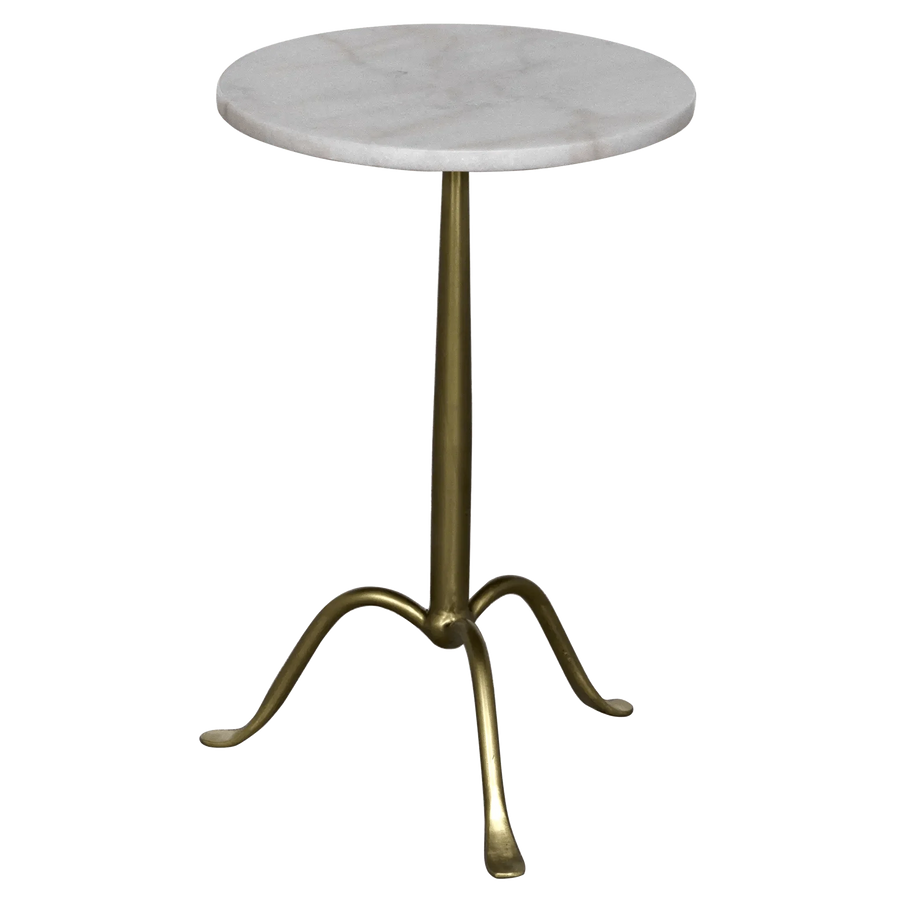 SwayLiving Cosmopolitan Side Table - Antique Brass ACCENT TABLES