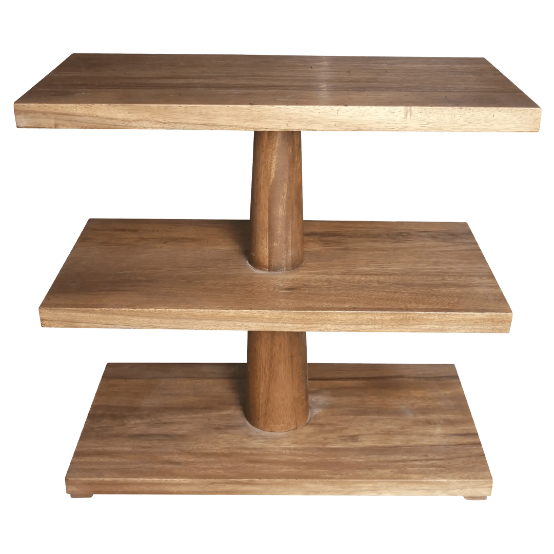 SwayLiving Fatima Side Table, Dark Walnut ACCENT TABLES