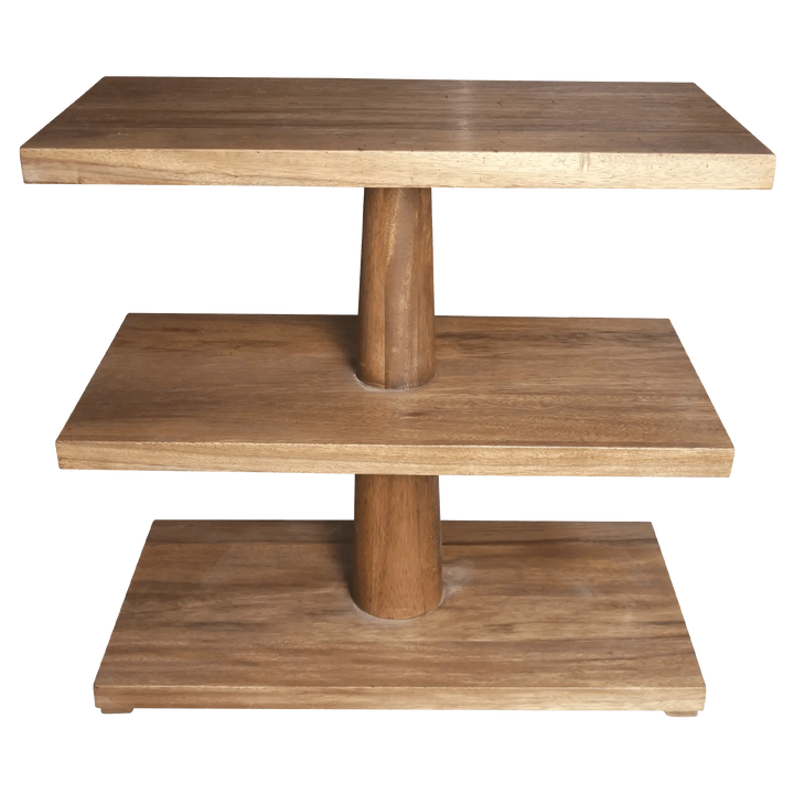 SwayLiving Fatima Side Table, Dark Walnut ACCENT TABLES
