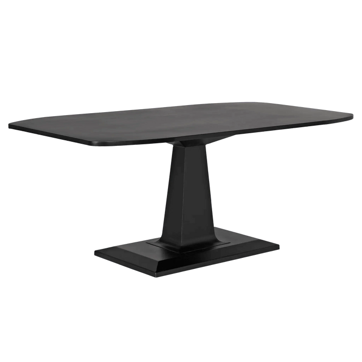 SwayLiving Amboss Dining Table, Black Steel DINING TABLES