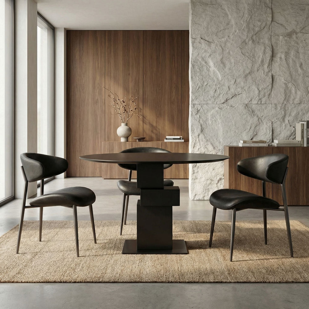 SwayLiving - Speer Metal Table - GTAB5006MTB