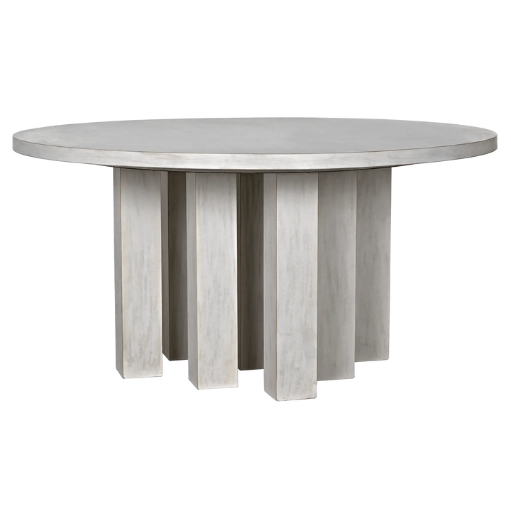 SwayLiving Resistance Dining Table, White Wash DINING TABLES