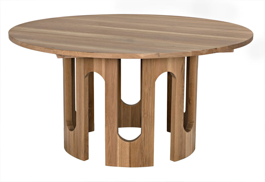 SwayLiving - Kirill Table, White Oak - GTAB595WO