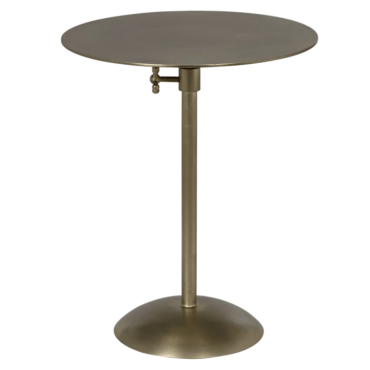 SwayLiving Felix Side Table, Metal with Brass Finish ACCENT TABLES