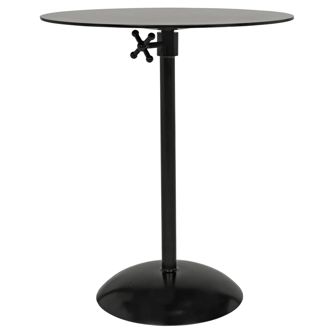 SwayLiving Felix Side Table, Black Steel ACCENT TABLES