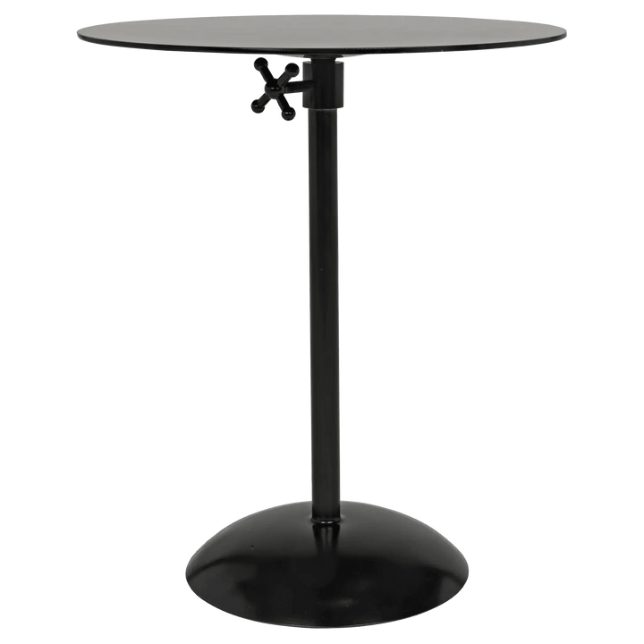 SwayLiving Felix Side Table, Black Steel ACCENT TABLES