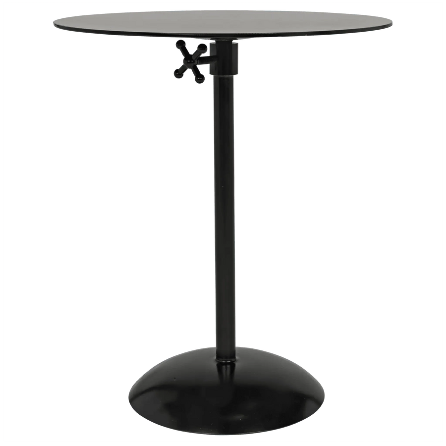 SwayLiving Felix Side Table, Black Steel ACCENT TABLES