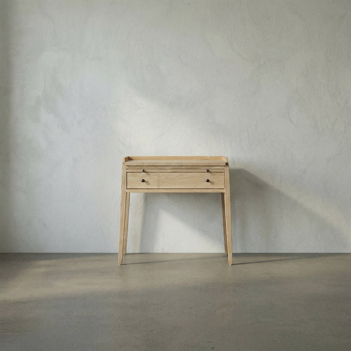 SwayLiving - Hiller Side Table, Elm - GTAB674