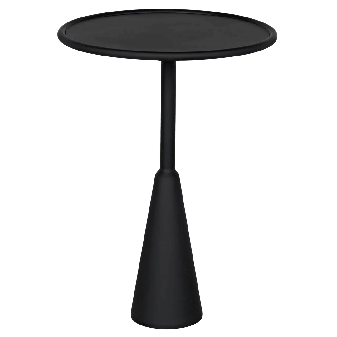 SwayLiving Hiro Side Table, Black Steel ACCENT TABLES