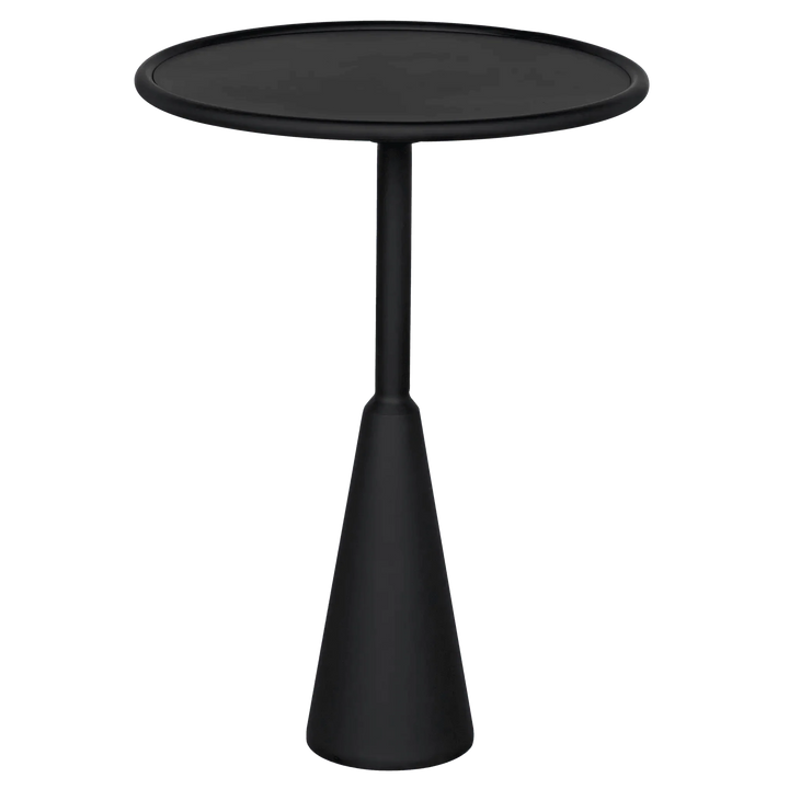 SwayLiving Hiro Side Table, Black Steel ACCENT TABLES