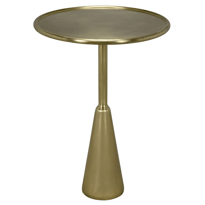 SwayLiving Hiro Side Table, Metal with Brass Finish ACCENT TABLES