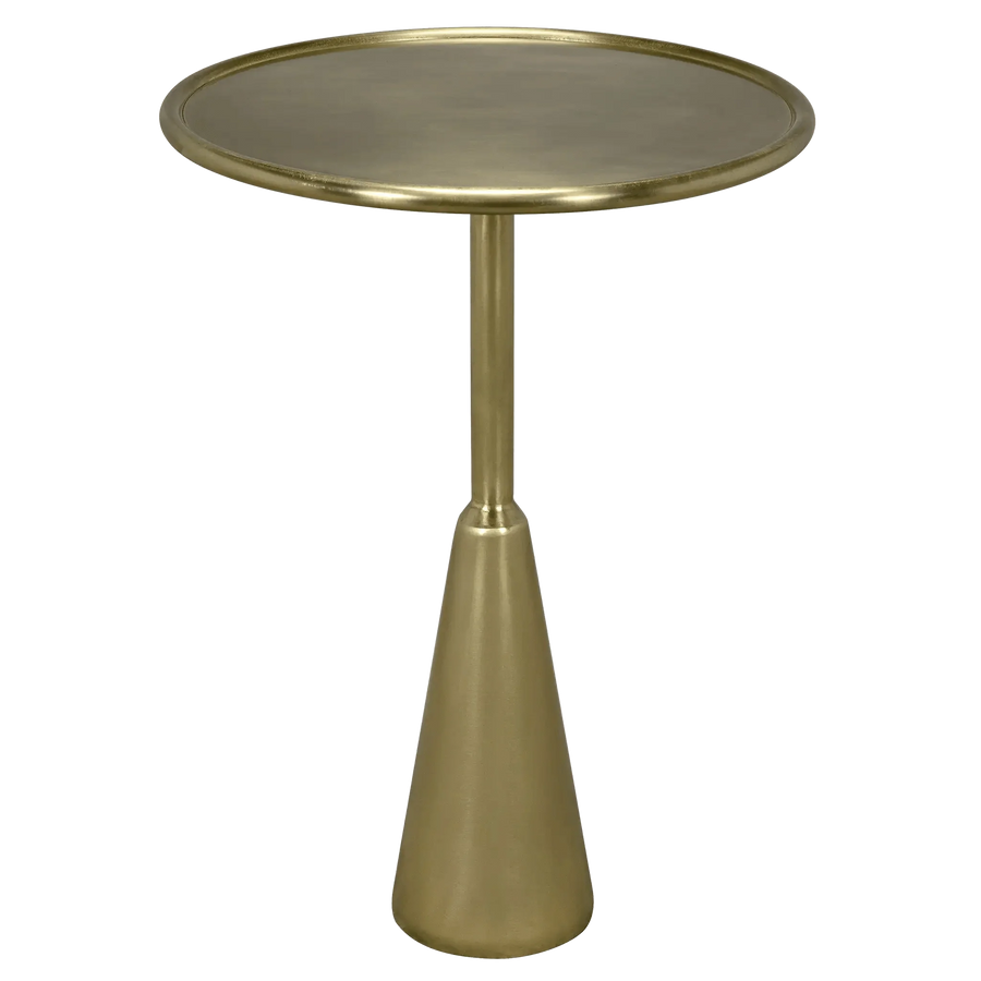 SwayLiving Hiro Side Table, Metal with Brass Finish ACCENT TABLES