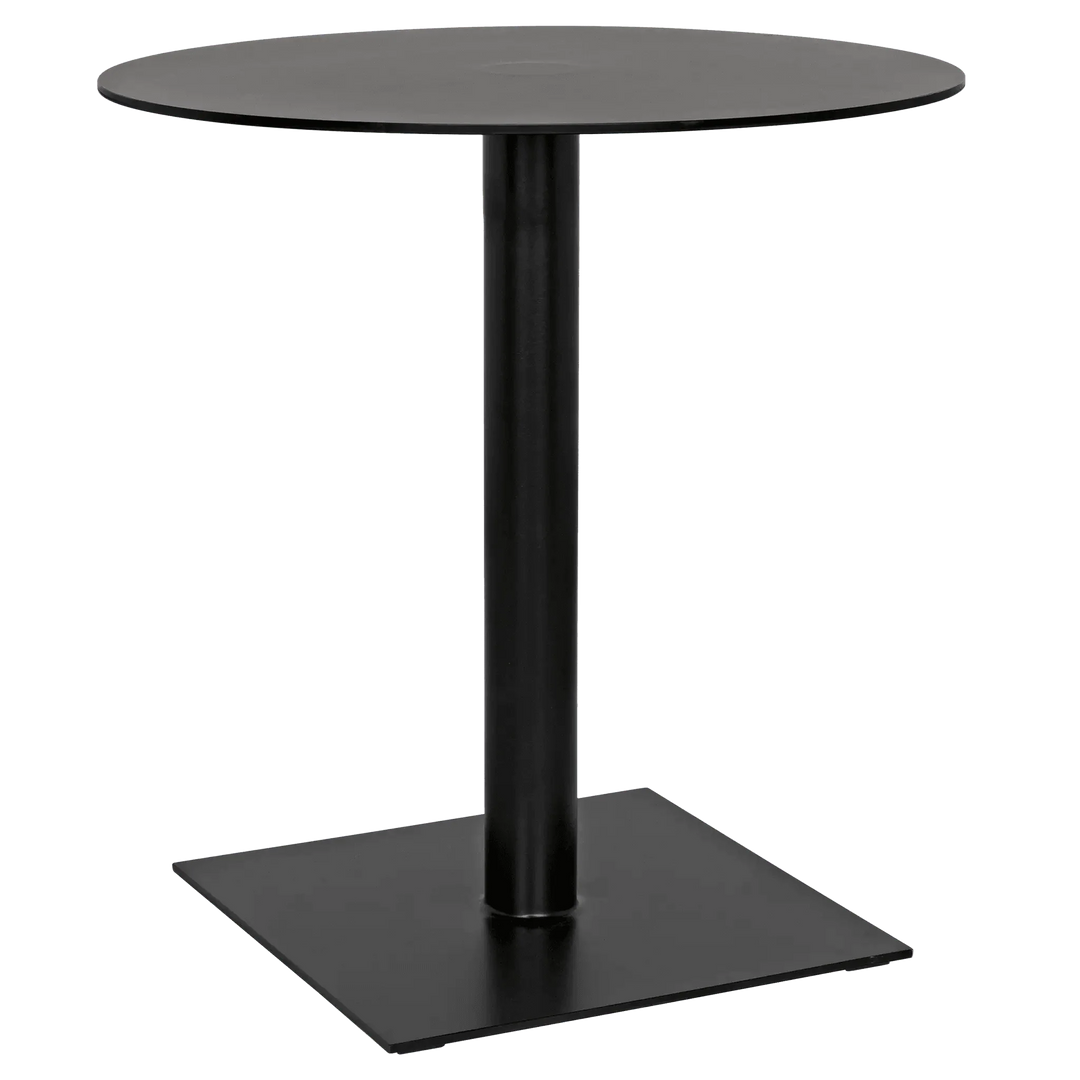 SwayLiving Mies Side Table, Black Steel ACCENT TABLES