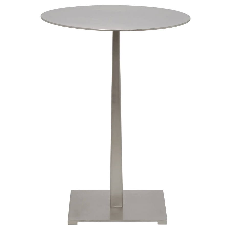 SwayLiving Stiletto Side Table, Metal with Antique Silver ACCENT TABLES