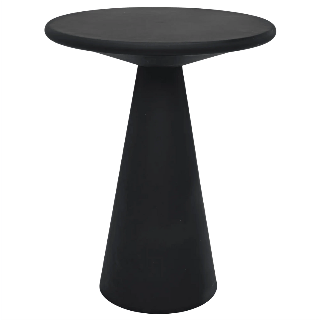 SwayLiving Idiom Side Table, Black Steel ACCENT TABLES