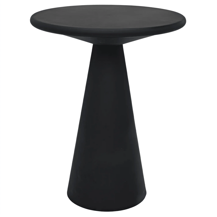 SwayLiving Idiom Side Table, Black Steel ACCENT TABLES