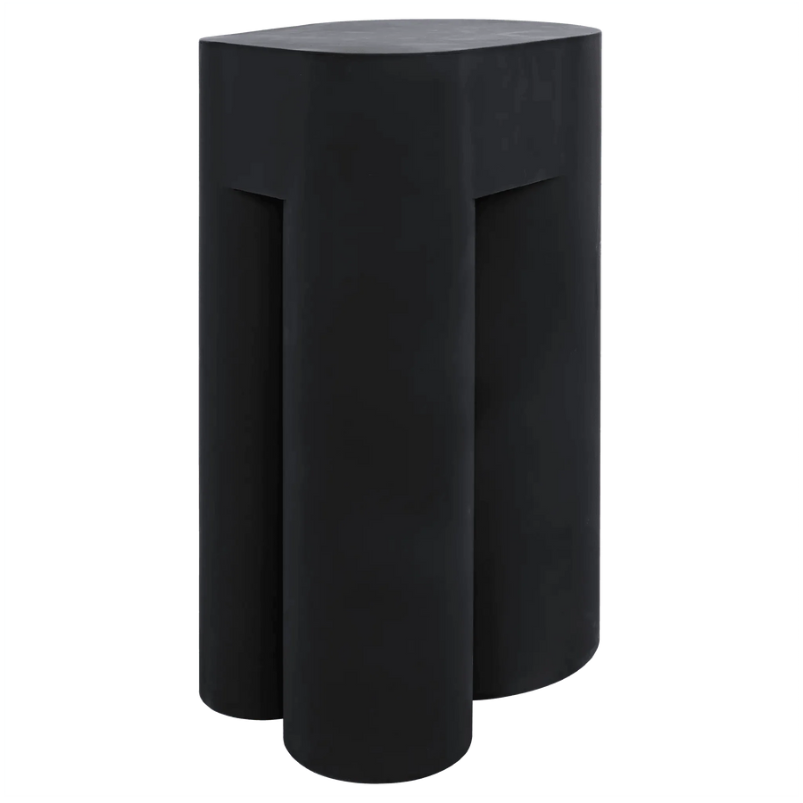 SwayLiving Blair Side Table, Black Steel ACCENT TABLES