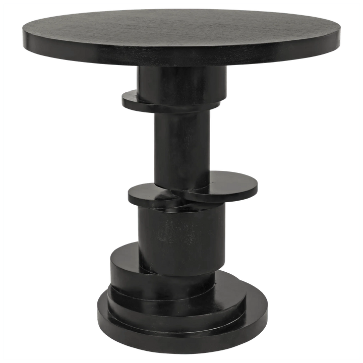 SwayLiving Hugo Side Table, Hand Rubbed Black ACCENT TABLES
