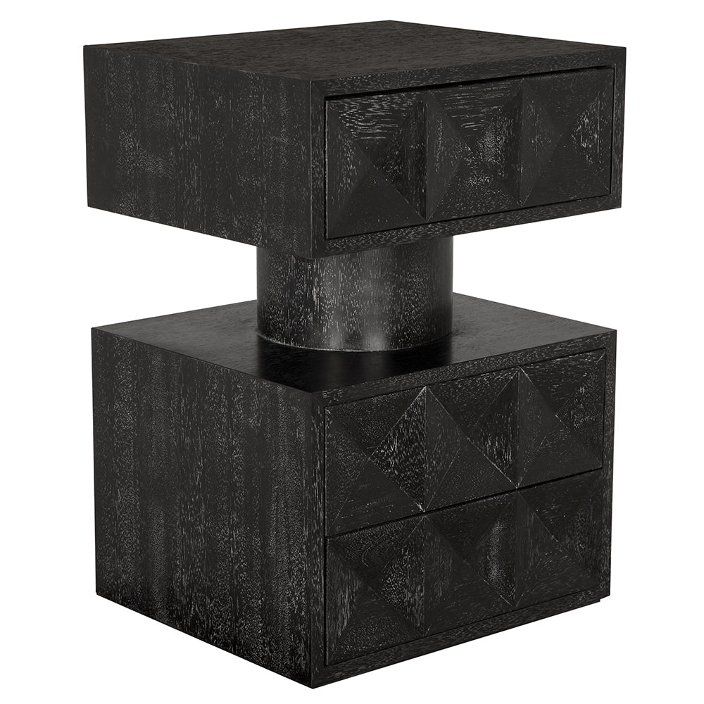 SwayLiving - Kingston Side Table - GTAB9023BKW