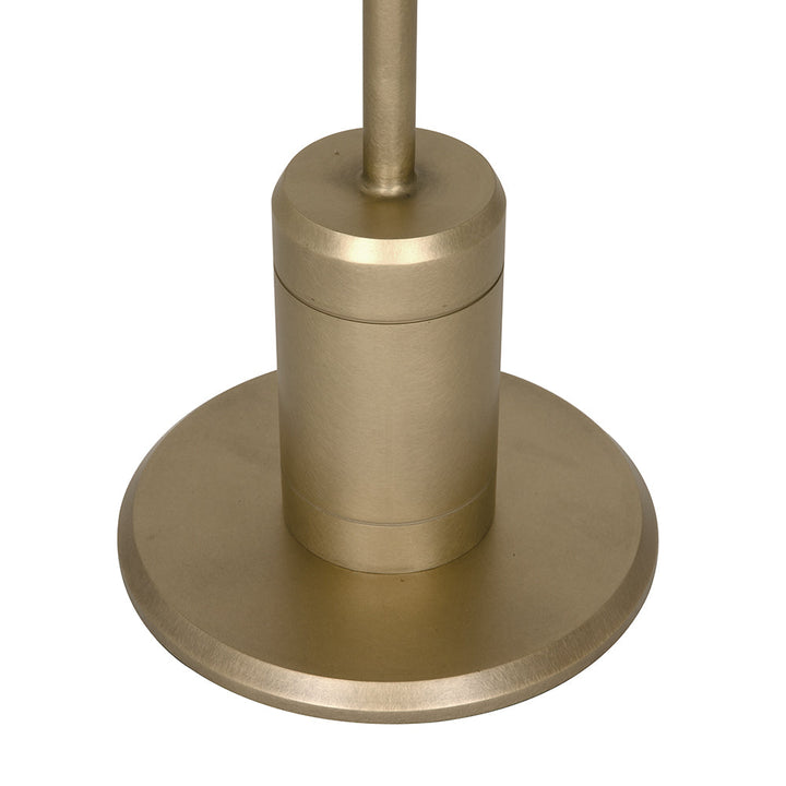 Kurtz Side Table, Brass Finish