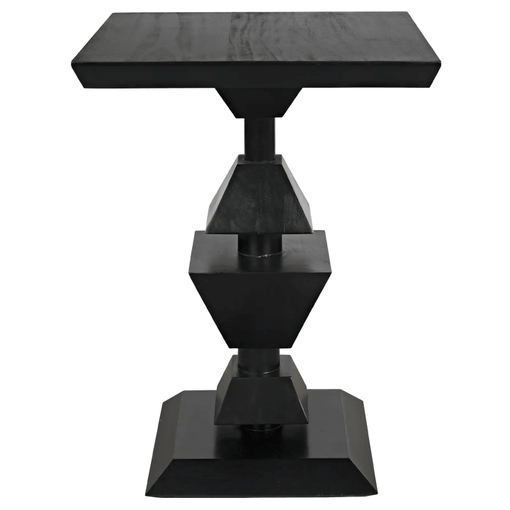 SwayLiving Majesty Side Table, Hand Rubbed Black ACCENT TABLES