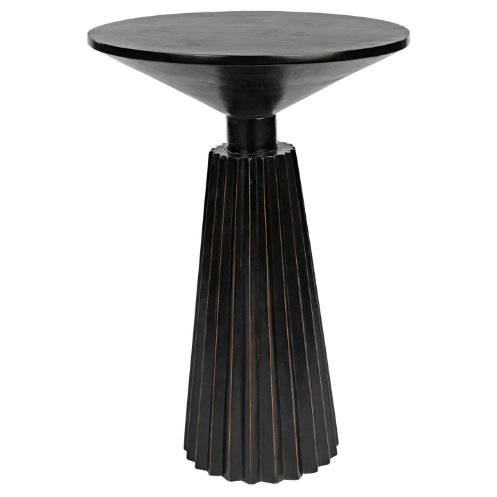 SwayLiving Orson Side Table, Hand Rubbed Black ACCENT TABLES