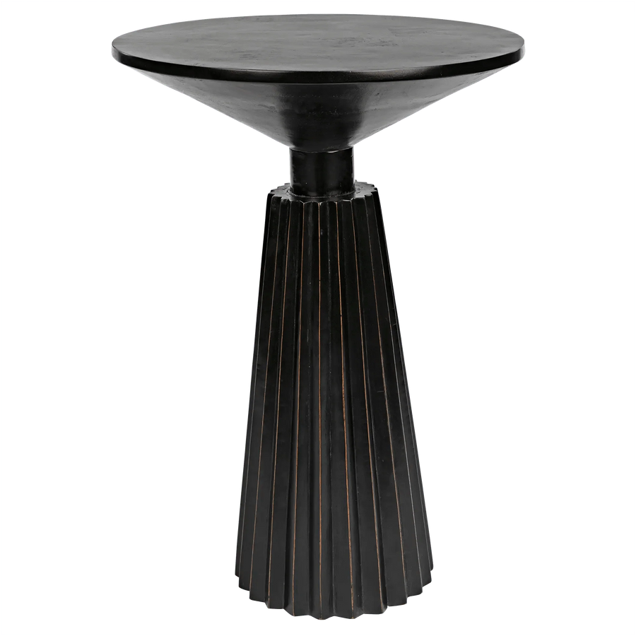SwayLiving Orson Side Table, Hand Rubbed Black ACCENT TABLES